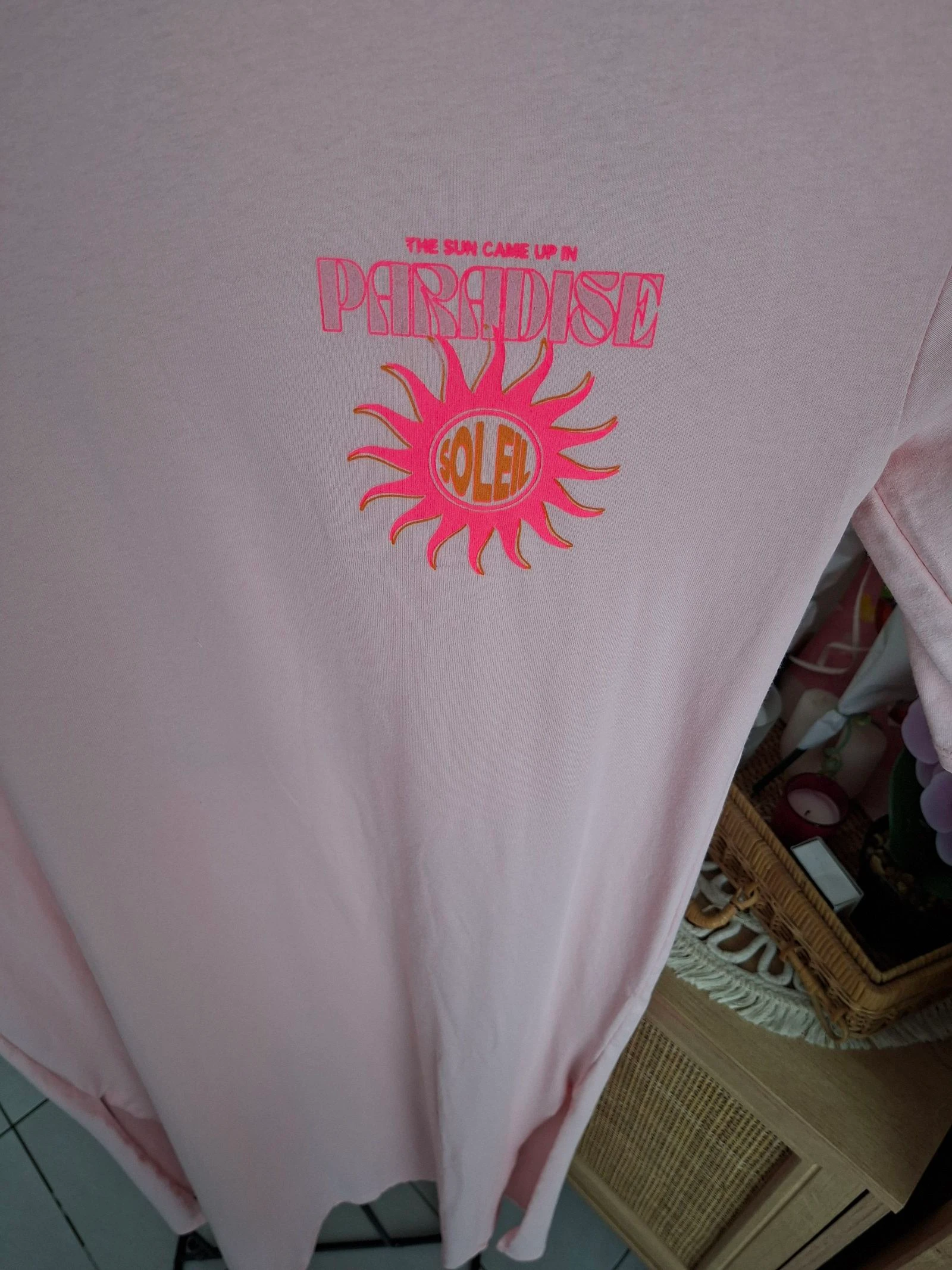 Vestido camiseta paradise – photo 4